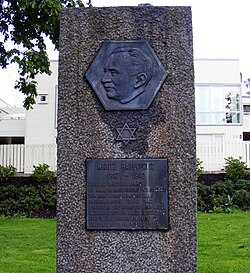 Moritz Rabinowitz Memorial in Haugesund.JPG