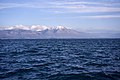 Mount Olympus (Euboea) and the Euboean Gulf from Oropos on January 16, 2020.jpg