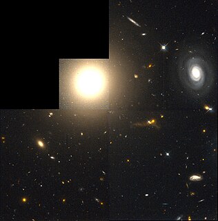 <span class="mw-page-title-main">NGC 4881</span> Elliptical galaxy in the constellation Coma Berenices
