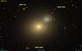 Image illustrative de l’article M60 (galaxie)