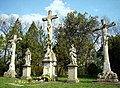 English: Sculptures of crucifixion Slovenčina: Sochy ukrižovania Magyar: A keresztre feszítés szobrai