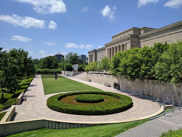 Image: Nelson Museum of Art Courtyard