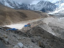 Gorak Shep is about a three-hour walk to South EBC (Everest Base Camp).[344]