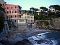 Italiano: La spiagga che si trova all'estremo levante della passeggiata di Nervi.