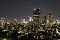 Night view from Mukaiyama 向山から見た仙台の夜景（2012）