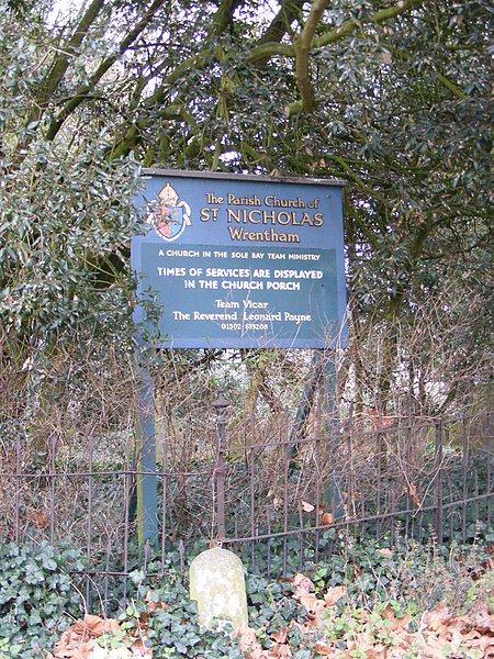 File:Notice Board of St.Nicholas Church, Wrentham - geograph.org.uk - 2849104.jpg