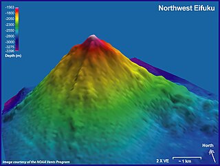 Eifuku Two volcanic seamounts in the Northern Marianas