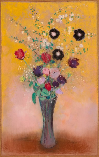 File:Odilon Redon - Vase of Flowers - 1958.46 - Cleveland Museum of Art.tif