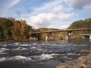 Ohiopyle Low Bridge Bridge in Ohiopyle, Pennsylvania