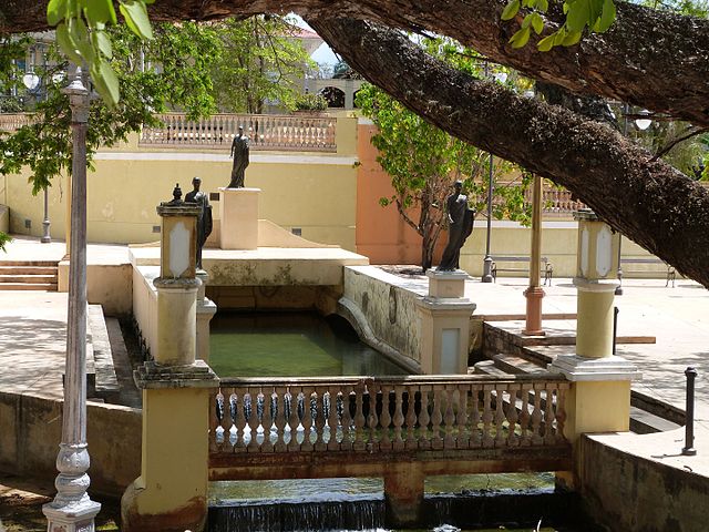 Ojo de Agua, water spring located in downtown (pueblo), which gives the municipality one of its nicknames