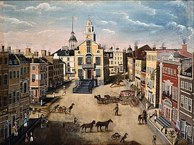 State Street, 1801, by J. Marston