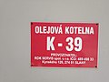 Čeština: Olejová kotelna K - 39 ve Slaném. Česká republika.