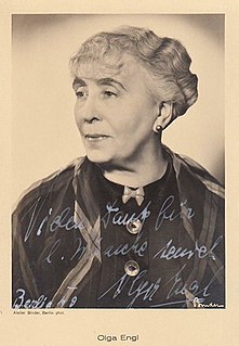 <span class="mw-page-title-main">Olga Engl</span> Austrian actress (1871–1946)