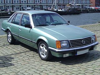 <span class="mw-page-title-main">Opel Senator</span> Executive car produced by the German automaker Opel