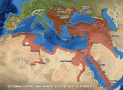 Ti Imperio nga Otomano idi 1600 AD (Kitaen: listaan dagiti teritorio)
