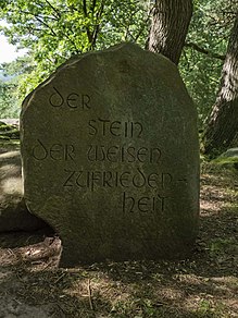 „Der Stein der weisen Zufriedenheit“