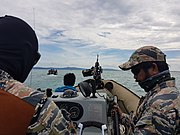 Philippine Navy Special Operations Group in a mission in Celebes Sea.