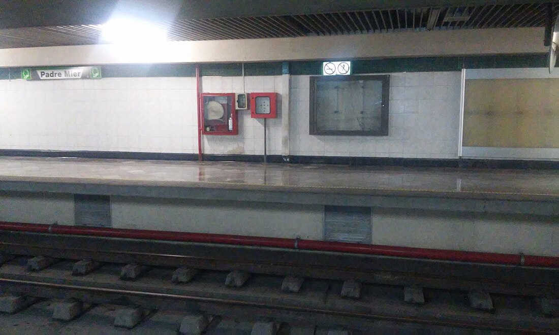 Padre Mier metro station