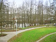 Schlossteich (pond) in the Ketschendorf Park Parkteich Ketschendorf.jpg