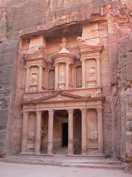 File:Petra, The Treasury.jpg