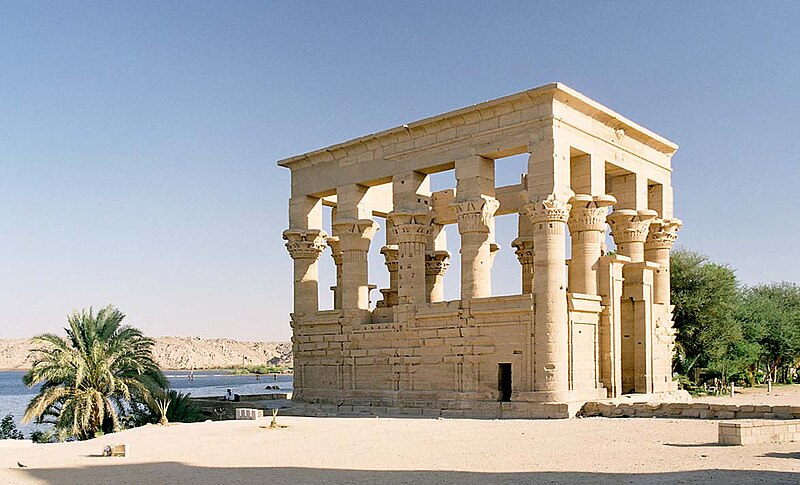 File:Philae, Trajan's Kiosk, Aswan, Egypt, Oct 2004.jpg