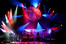 Pink Floyd en concert.
