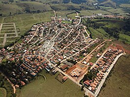 Piranguçu van boven gezien