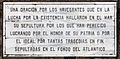 * Nomination Plaque of the sculpture of Virgin Mary, the queen of the seas, Monteferro, Nigrán, Galicia (Spain) --Lmbuga 00:16, 29 April 2012 (UTC) * Promotion Good quality.--Vassil 06:34, 29 April 2012 (UTC)