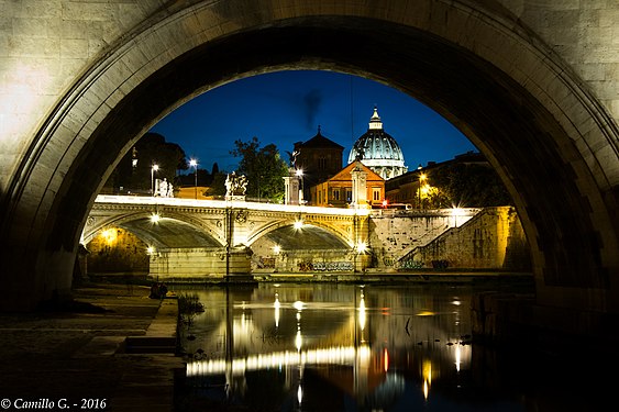 Ponti romani sul fiume Tevere a Roma