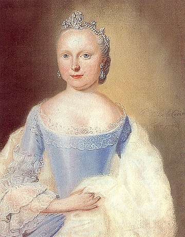Carolina van Oranje-Nassaugeboren 1743