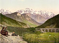 Children on the slopes of the Prenj mountain in Herzegovina