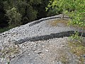 Čeština: Proud kamení v Rabštejně nad Střelou. Okres Plzeň-sever, Česká republika.