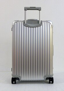 Vintage Suitcase RIMOWA Aluminum 1950s Rare Antique 