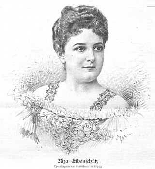 <span class="mw-page-title-main">Riza Eibenschütz</span> Austrian opera singer