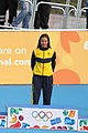 Deutsch: Badminton bei den Olympischen Jugendspielen 2018; Tag 2, 8. Oktober 2018; Siegerehrung Mädchen English: Roller speed skating at the 2018 Summer Youth Olympics; day 2, 8 October 2018 – Girls Victory Ceremony