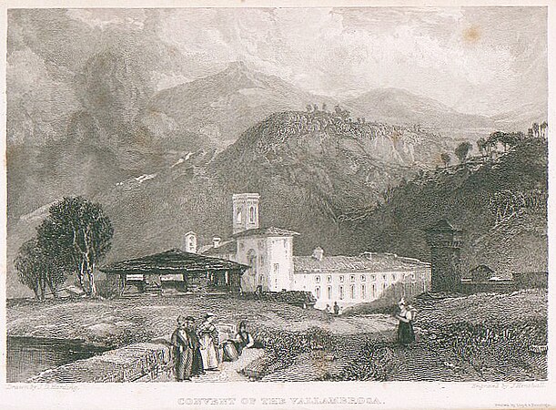 Tourist in Italy, 1833 – Vallombrosa