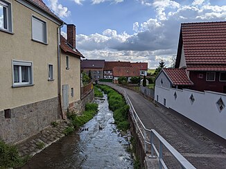 The river Rosoppe in Martinfeld