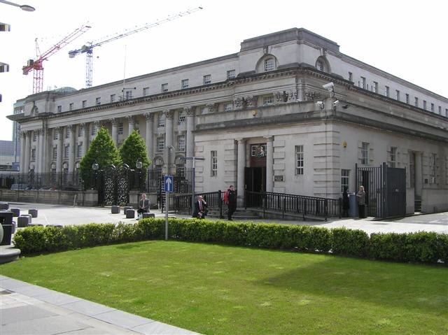 The Royal Courts of Justice in Belfast, Northern Ireland