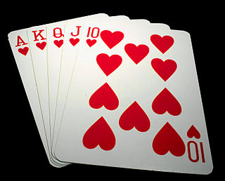 Le poker est une famille de jeux de cartes comprenant de nombreuses formules et variantes. Il se pratique à plusieurs joueurs avec un jeu généralement de cinquante-deux cartes et des jetons représentant les sommes misées.