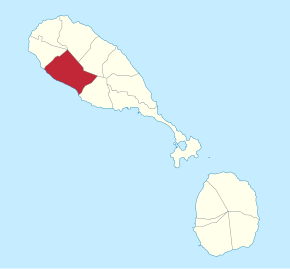 Kart over Saint Thomas Middle Island