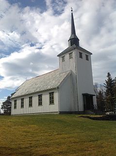 Salen Chapel Church in Trøndelag, Norway