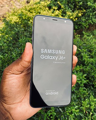 <span class="mw-page-title-main">Samsung Galaxy J6+</span> Android smartphone