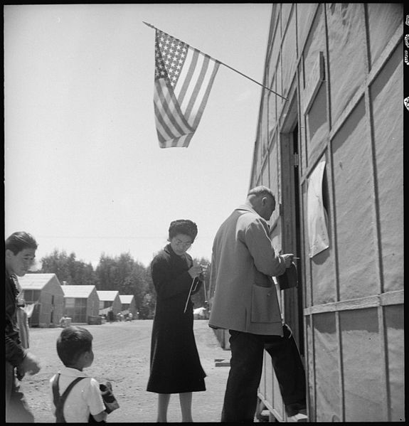 File:San Bruno, California. Entering Recreational Hall where election is being held for Councilman. A g . . . - NARA - 537899.jpg