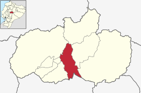 Localisation de Canton de Pelileo