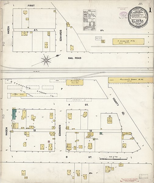 File:Sanborn Fire Insurance Map from Elmira, Solano County, California. LOC sanborn00526 004-1.jpg