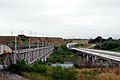 Bridges over the Awatere River north of Seddon, New Zealand