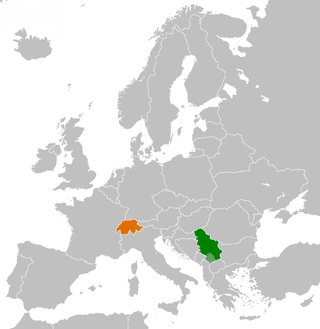 <span class="mw-page-title-main">Serbia–Switzerland relations</span> Bilateral relations