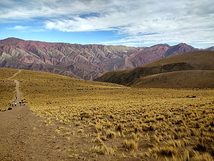 Serranía del Hornocal, in northern Argentina