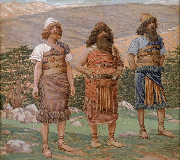 Shem, Ham, and Japheth, painting by James Tissot (between 1896 and 1902). Jewish Museum (Manhattan, New York).