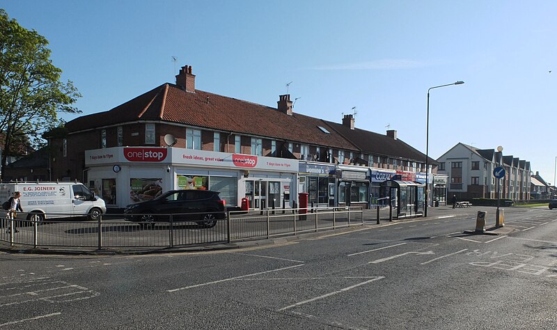 File:Shops on Knaresborough Road (geograph 6157590).jpg